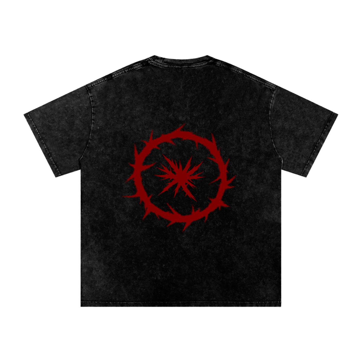 Pierced Crimson Cross Tee
