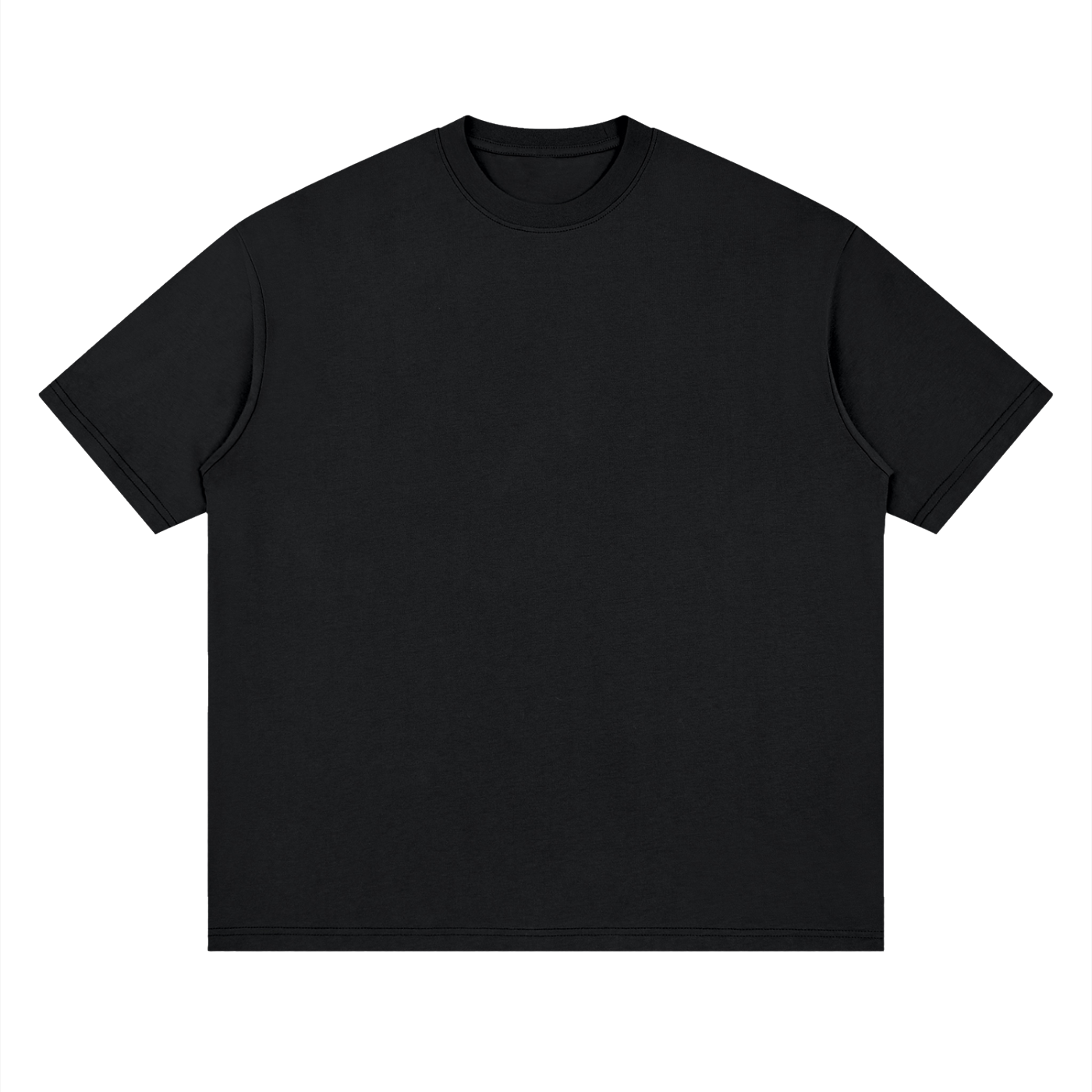 Black Shadow Thorn Tee, short-sleeve crewneck, plain front